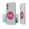 thumbnail image 1 of Detroit Pistons Text Backdrop Design Galaxy Clear Case, 1 of 1