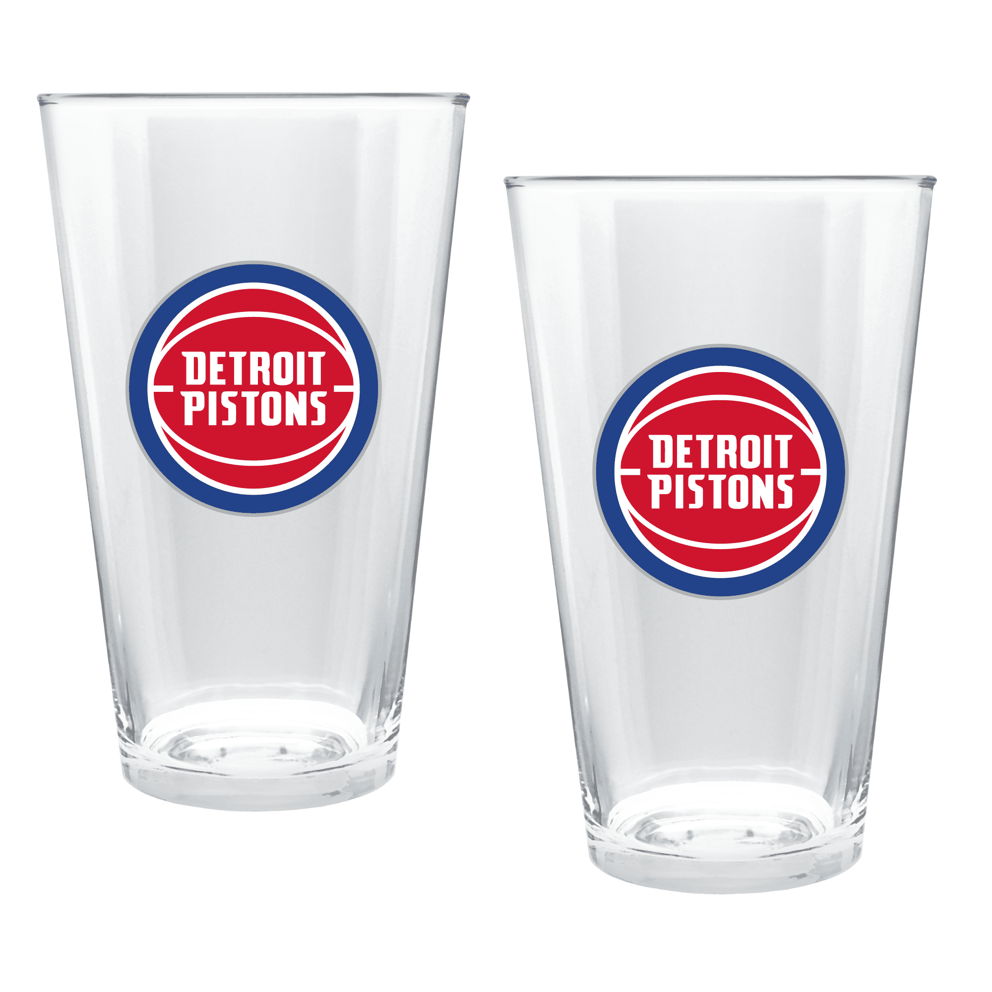 Detroit Pistons Two-Piece 16oz. Double Play Pint Glass Set - Walmart.com