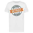 thumbnail image 1 of Detroit Red Ribbon T-Shirt Men -Image by Shutterstock, Male Medium, 1 of 2