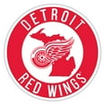 thumbnail image 1 of Detroit Red Wings 15" State Circle Sign, 1 of 1