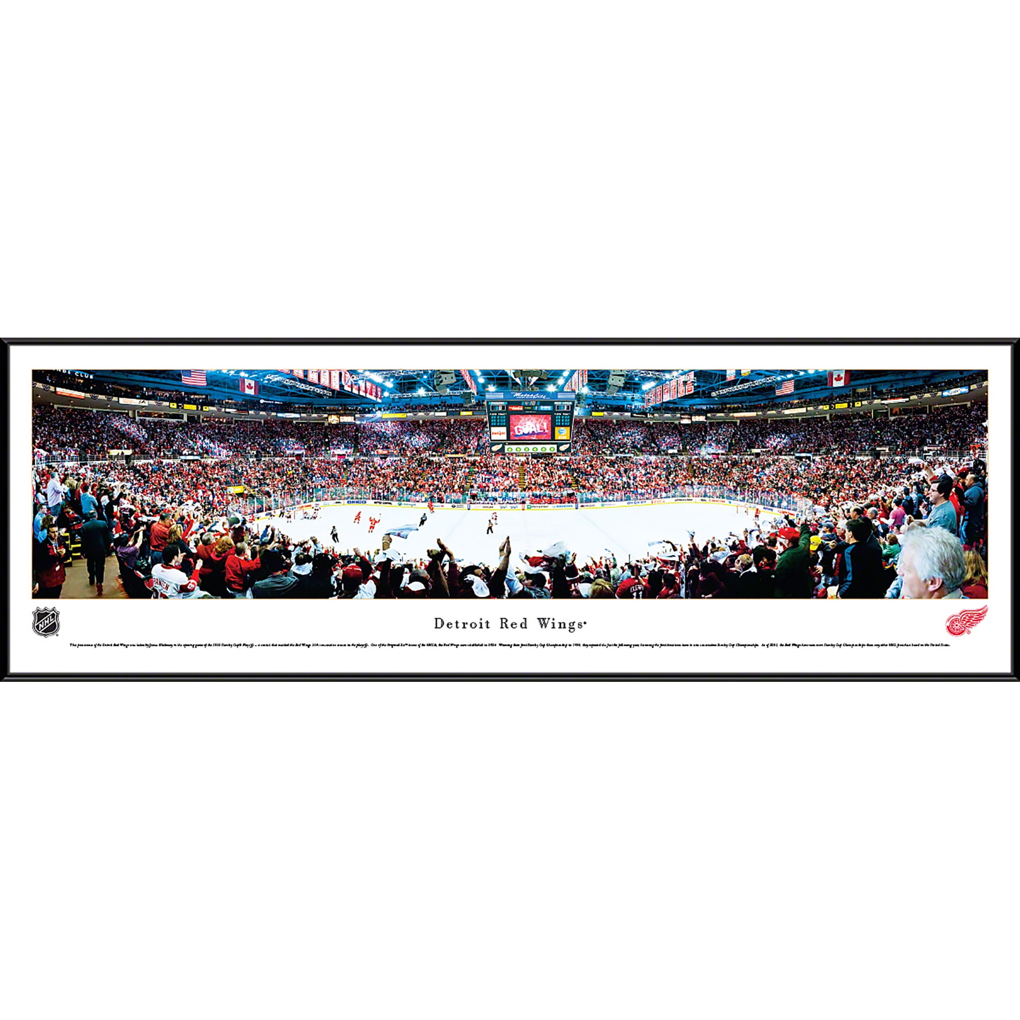 Detroit Red Wings Center Ice at Joe Louis Arena Blakeway Panoramas