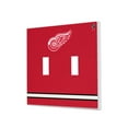 thumbnail image 1 of Detroit Red Wings Double Toggle Lightswitch Plate, 1 of 4