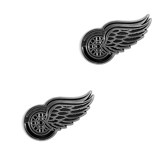Detroit Redwings 2 Chrome Emblems