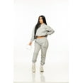 thumbnail image 1 of Sweat Set Detroit Rhinestone Women’s 2 Piece Tracksuit, Pullover Hoodie & Jogger Pants Lounge Outfit, 1 of 3