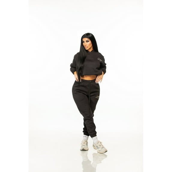 Detroit Rhinestone Sweat Set