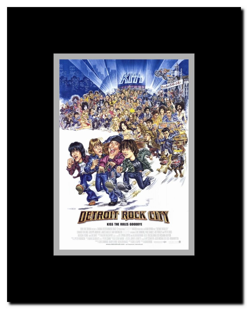 Detroit Rock City Framed Movie Poster