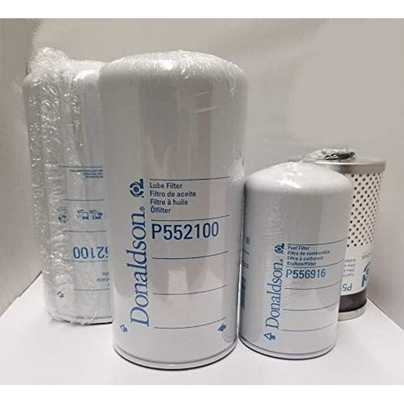 Detroit Series 60 Filter Kit- w/FWS & 1 spin-on Fuel Filter Donaldson