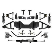 Detroit Speed 032082DS SpeedMAX Front Suspension System - Non Adjustable Shocks - SBC Brackets Fits select 1981-1986 CHEVROLET C10, 1987 CHEVROLET R10
