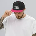 thumbnail image 1 of Detroit Steady Boomin Snapback Hat | Embroidered Detroit Cap with Green Undervisor, 1 of 1