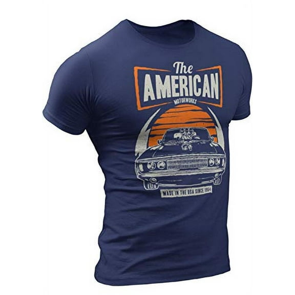 Detroit T Shirts Unisex S M L XL XXL - American Muscle Car Dodge Challenger 1964 T-Shirt — Detroit Tee Shirts by DETROIṬREBELS