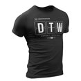 thumbnail image 1 of Detroit T Shirts Unisex S M L XL XXL - Detroit Airport DTW T-Shirt — Detroit Tee Shirts by DETROIT★REBELS, 1 of 7
