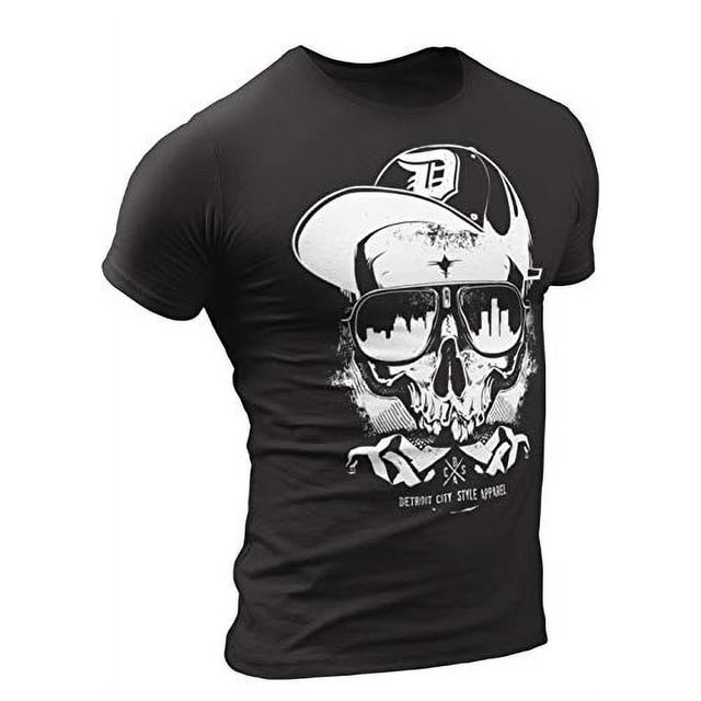 Detroit Rebels Black-On-Black Logo T-Shirt – Classic Unisex Tee | Made In Detroit