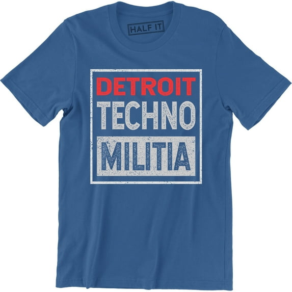 Detroit Techno Militia - EDM Underground Resistance House Music Mens T-Shirt