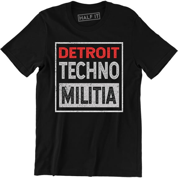 Detroit Techno Militia - EDM Underground Resistance House Music Mens T-Shirt