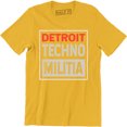 thumbnail image 1 of Detroit Techno Militia - EDM Underground Resistance House Music Mens T-Shirt, 1 of 4