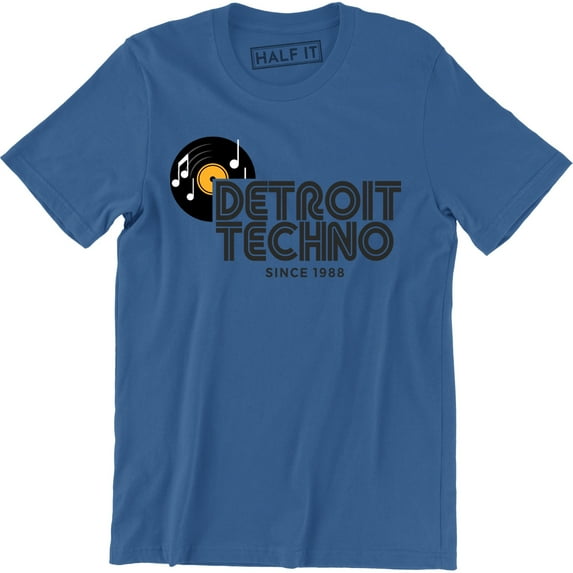 Detroit Techno Since 1988 Militia EDM Underground Resistance House Music Men T-Shirt