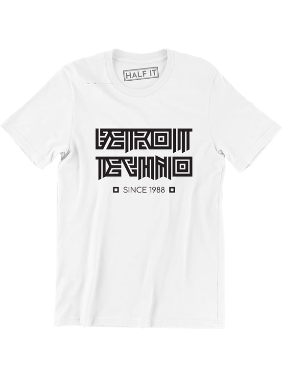 Detroit Techno Since 1988 Militia EDM Underground Resistance House Music Men Tee Shirt