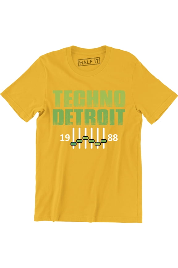 Detroit Techno Since 1988 Militia EDM Underground Resistance House Music Men Tee