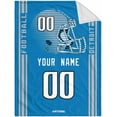 thumbnail image 1 of Detroit Throw Blanket Custom Any Name and Number for Men Women Youth Gifts, 1 of 6