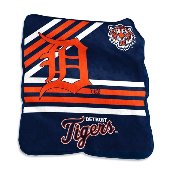 MLB Detroit Tigers Raschel Throw