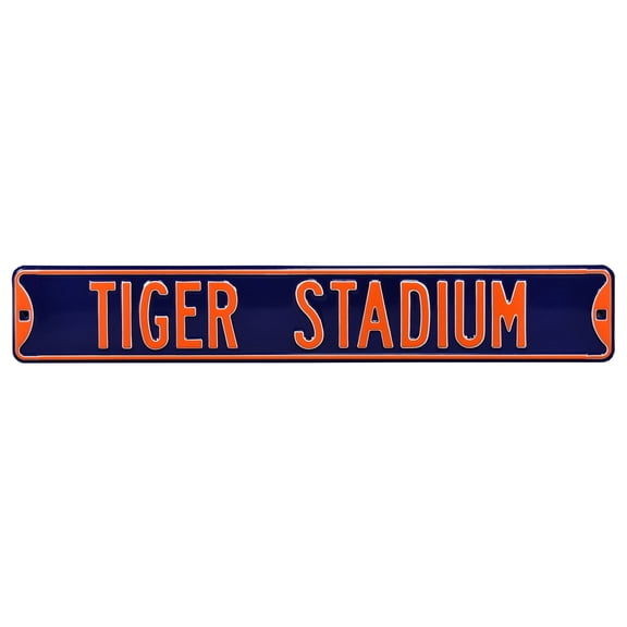 Detroit Tigers 6'' x 36'' Steel Street Sign