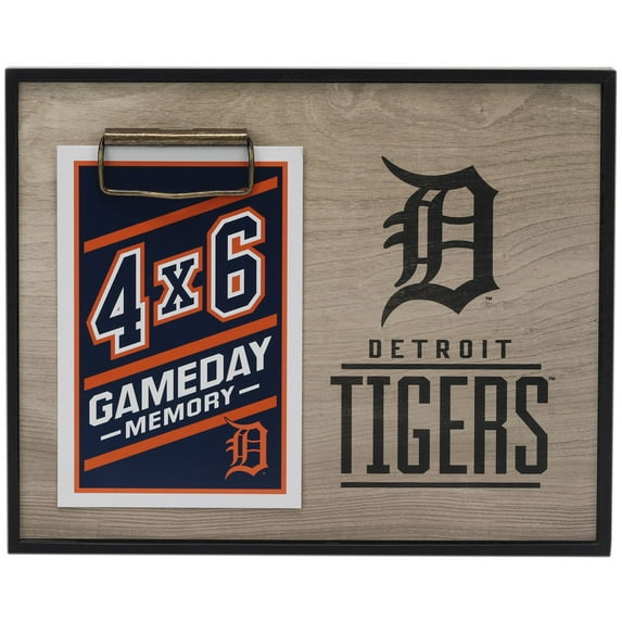 Detroit Tigers 8" x 10" Team Photo Clip Wood Frame