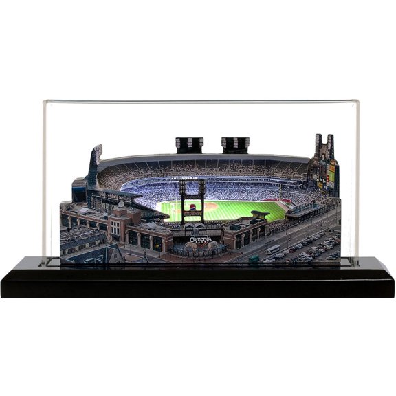 Detroit Tigers Comerica Park -Home Fields 3D Replica 9" Lighted Base, Museum Quality Acrylic Top and Power Cord