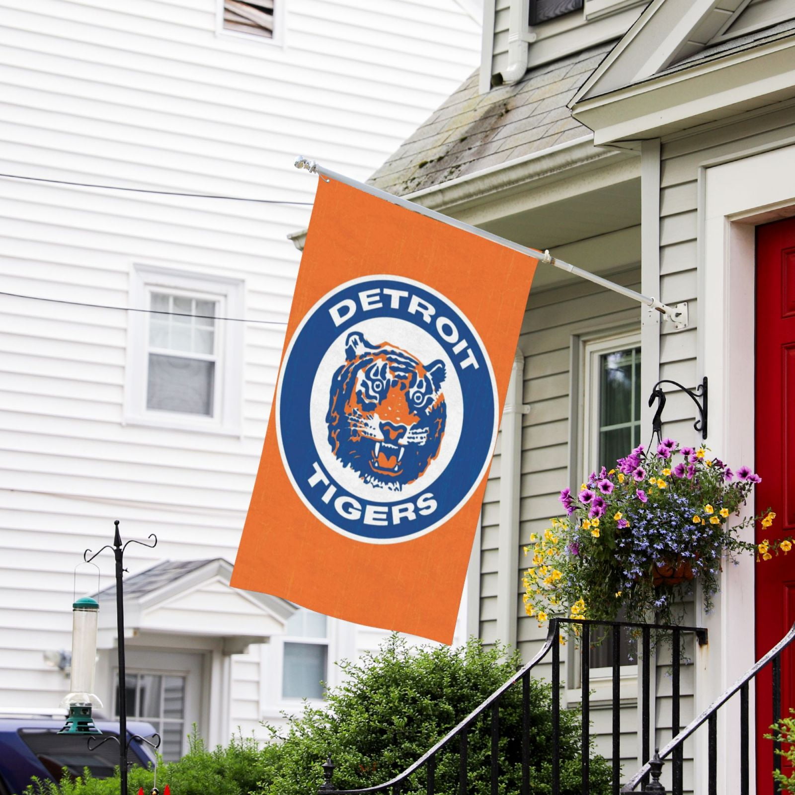 DetroitTigers Flag 3x5ft Outdoor Single sided Polyester with Grommets