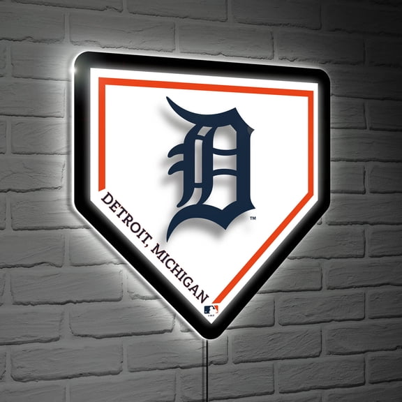 Detroit Tigers LED Wall Home Plate