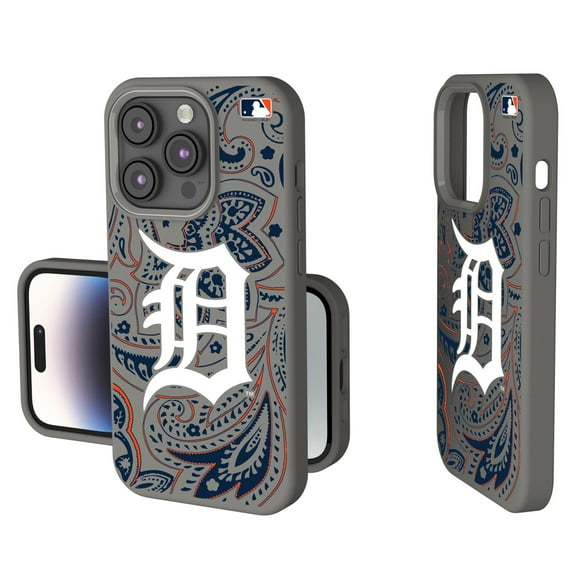 Detroit Tigers Paisley iPhone Soft Touch Case