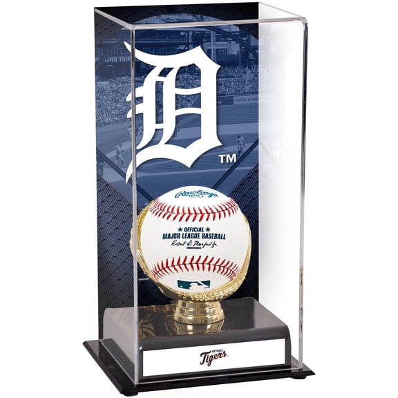 Detroit Tigers Sublimated Display Case with Image