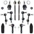 thumbnail image 1 of Detroitaxle - Front Inner Outer Tie Rods & Boots + Lower Ball Joints + Front Rear Sway Bar Links Replacement for 03-05 Ford Expedition Lincoln Navigator [2WD ONLY] - 12pc Set, 1 of 8