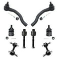 thumbnail image 1 of Detroitaxle - Front Inner Outer Tie Rods + Sway Bar Links + Lower Ball Joints Replacement for 08-12 Honda Accord - 8pc Set, 1 of 7