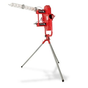 Heater Sports Deuce 75 MPH Adjustable Baseball Pitching Machine with Automatic Ball Feeder - Delivers Fastballs & Curveballs, Suitable for All Ages