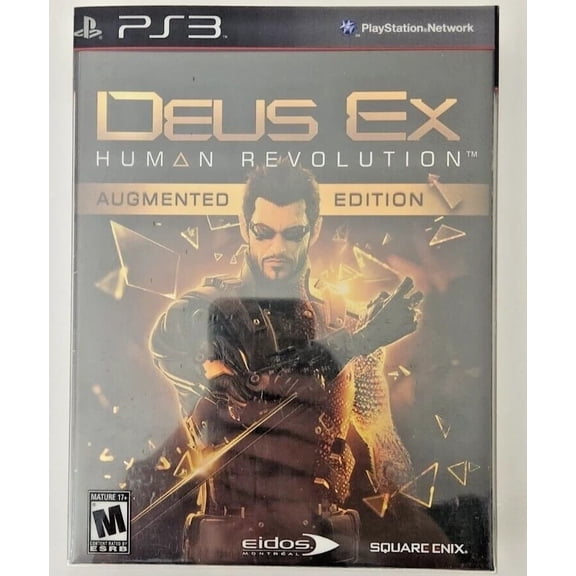Deus Ex: Human Revolution Augmented Edition PS3 New Game Special (2011 RPG)