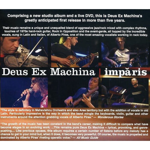 Deus Ex Machina - Imparis - Music & Performance - CD