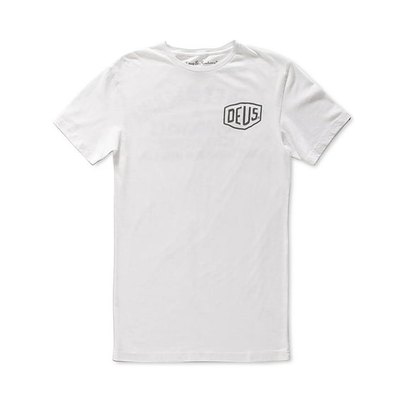 Deus Ex Machina Mens Venice Address Cotton Graphic Logo T-Shirt
