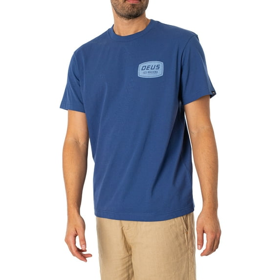 Deus Ex Machina Splinter T-Shirt, Blue