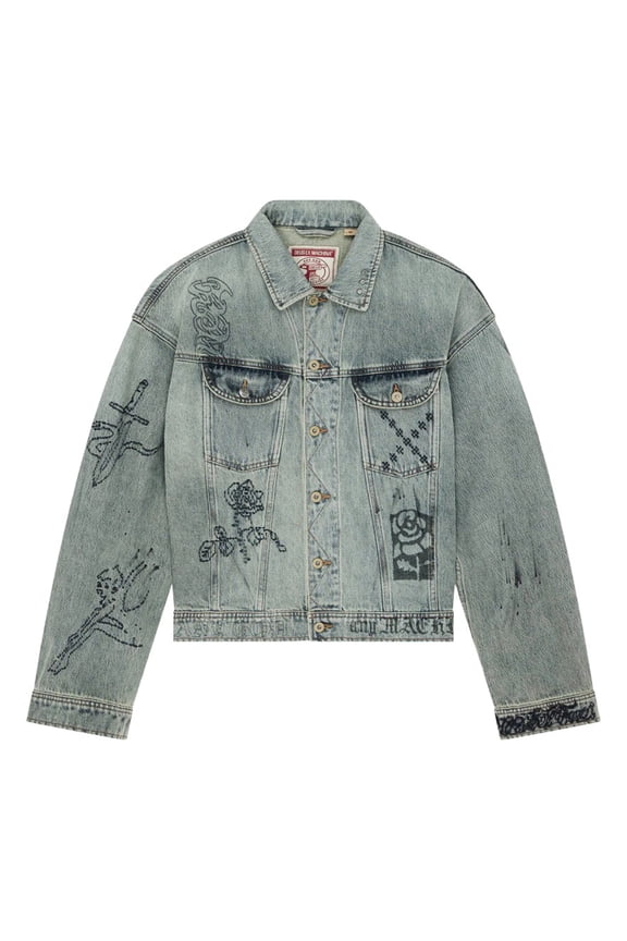 Vintage Indigo Mephistopheles Denim Twill Jacket (Men's)