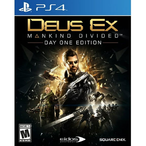Pre-Owned Square Enix Deus Ex: Mankind Divided Physical Video Games - PlayStation 4