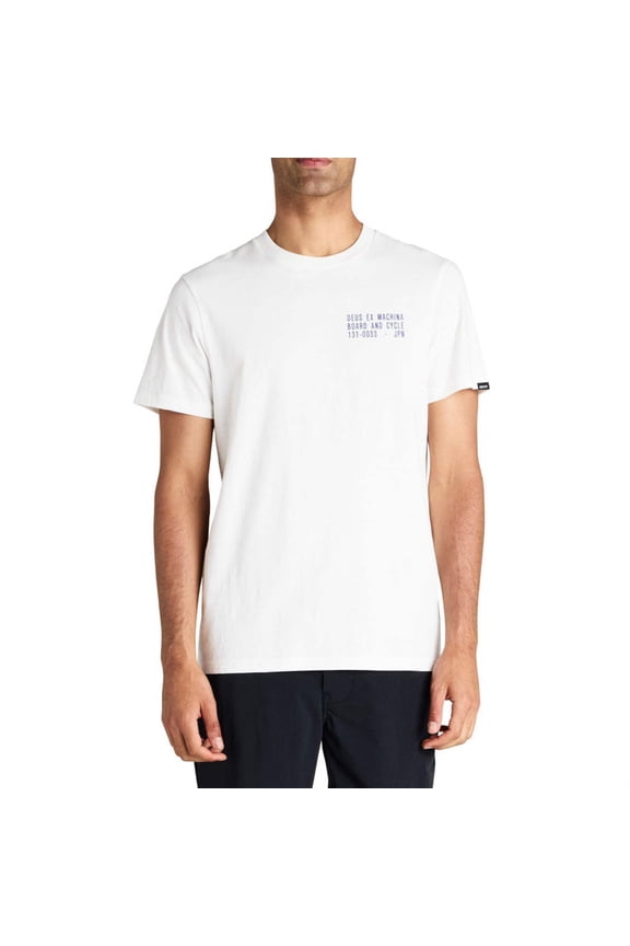 Deus Men's Recoil Tee Vintage White DMP251120B VWH