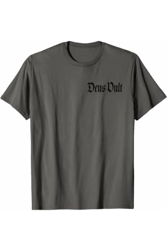 Deus Vult God Wills It Latin Phrase Knights Templar T-Shirt