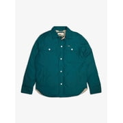 Deus ex machina Mens Alpine Paddede Overshirt Trek Green DMF226489
