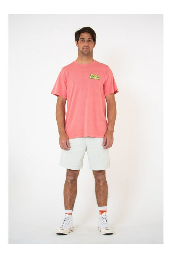 Deus ex machina Mens Daisies T-Shirt Paprika DMW221205A