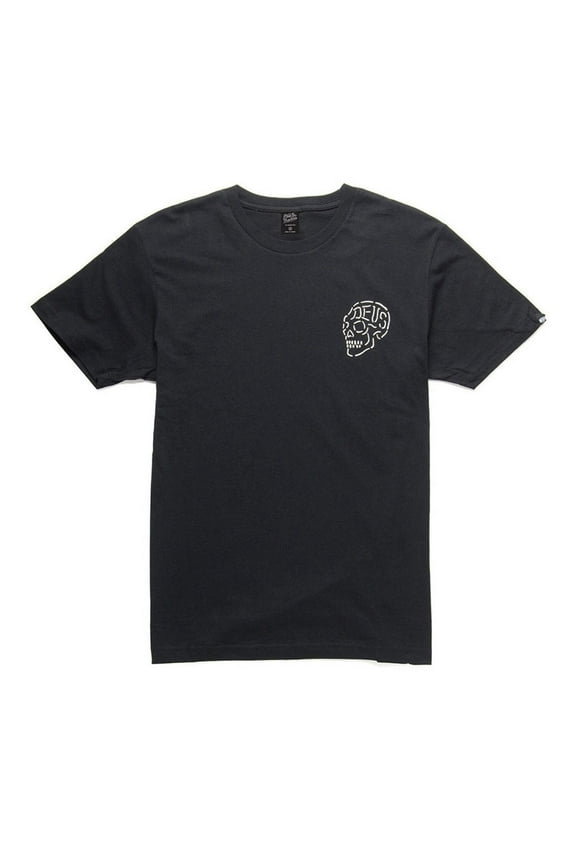 Deus ex machina Mens Venice Skull T-Shirt Black DMH31645C