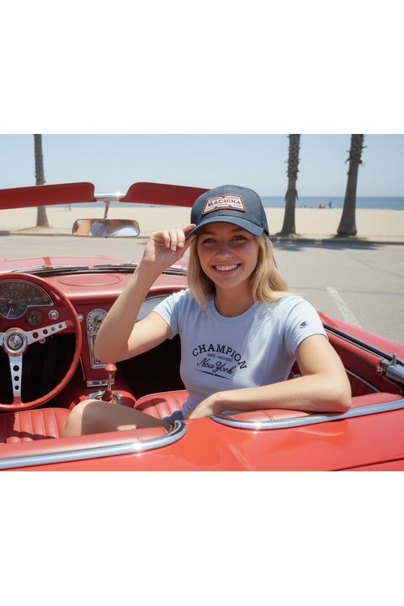 Deus ex machina Union Trucker Cap Indigo DMP2271519