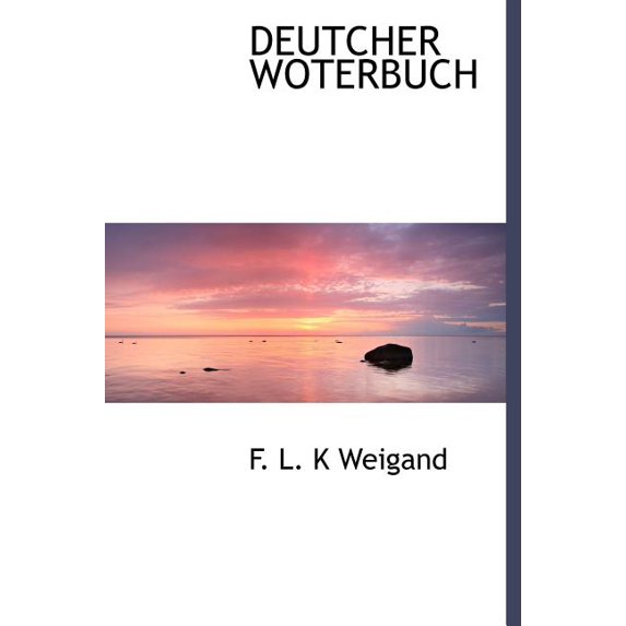 Deutcher Woterbuch (Hardcover)