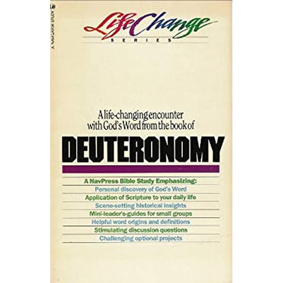 Pre-Owned Deuteronomy Life Change Series (Paperback) 0891090657 9780891090656