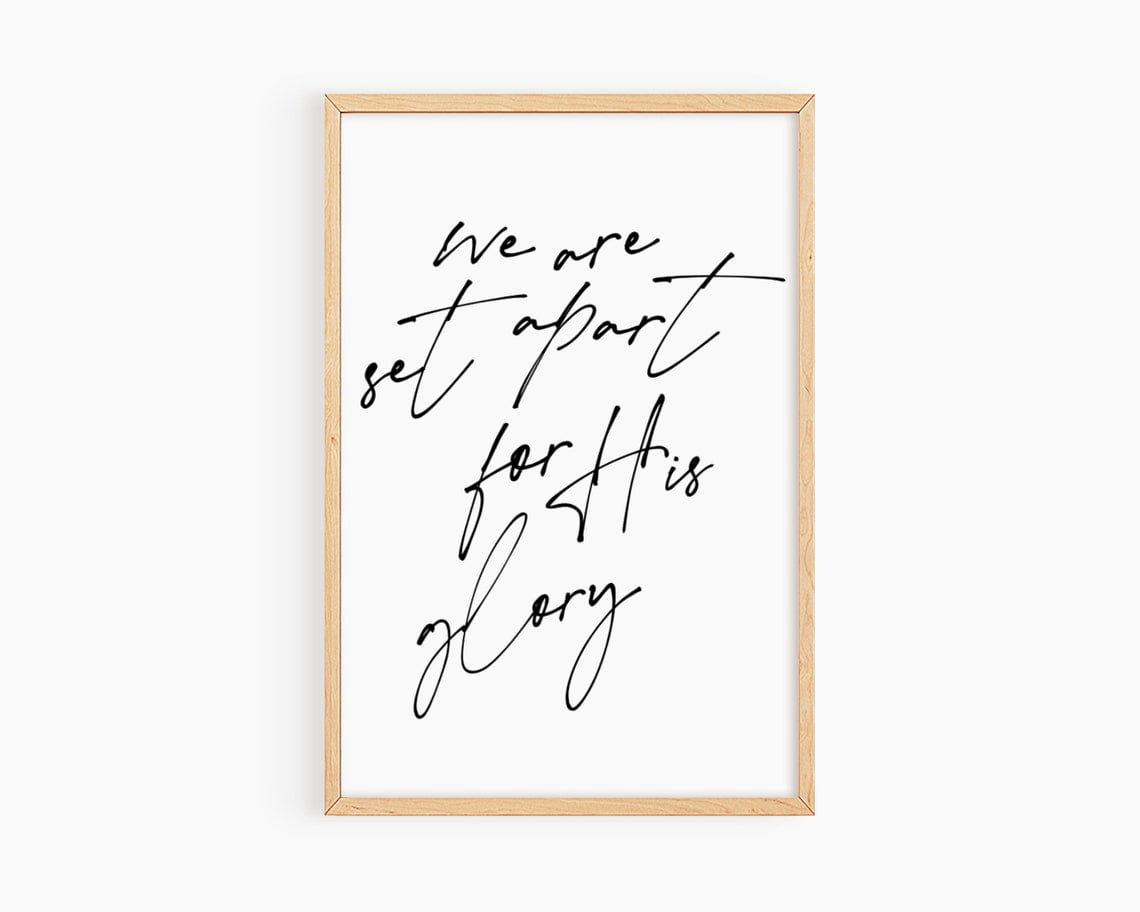 Deuteronomy Scripture Wall Art Print, Christian Faith Decor - Walmart.com