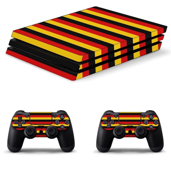Deutsche Flagge Germany Flag PS4/PS4 Pro/PS4 Slim Skin Sticker For Console And Controller Skins
